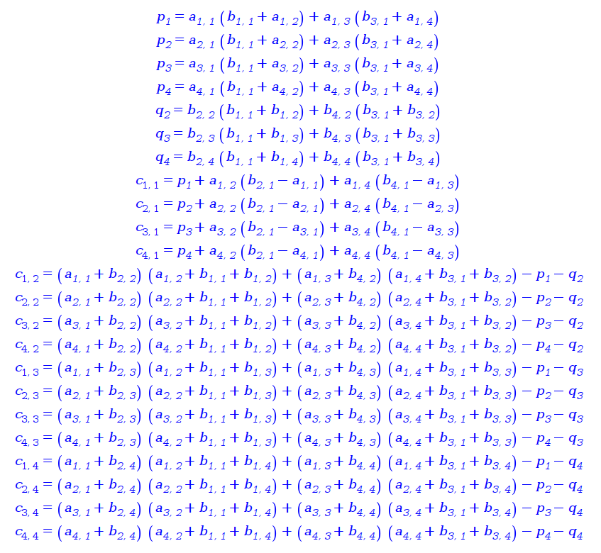 maplesoft's tweet photo. Here’s some mathematical context and history for the result DeepMind/Alpha Evolve announced last week about optimizing 4x4 matrix multiplication. 
https://t.co/qcPsvWvrCY https://t.co/EDkEYYL5TU