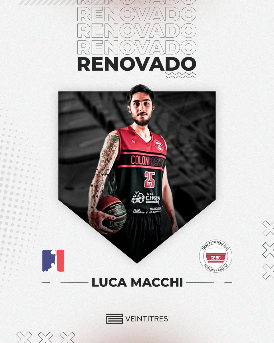 📍LBP 🏀🇺🇾

Luca Macchi ✍🏻 firma con | signs with Colon BBC

Felicitaciones Luca!!! 💪🏻