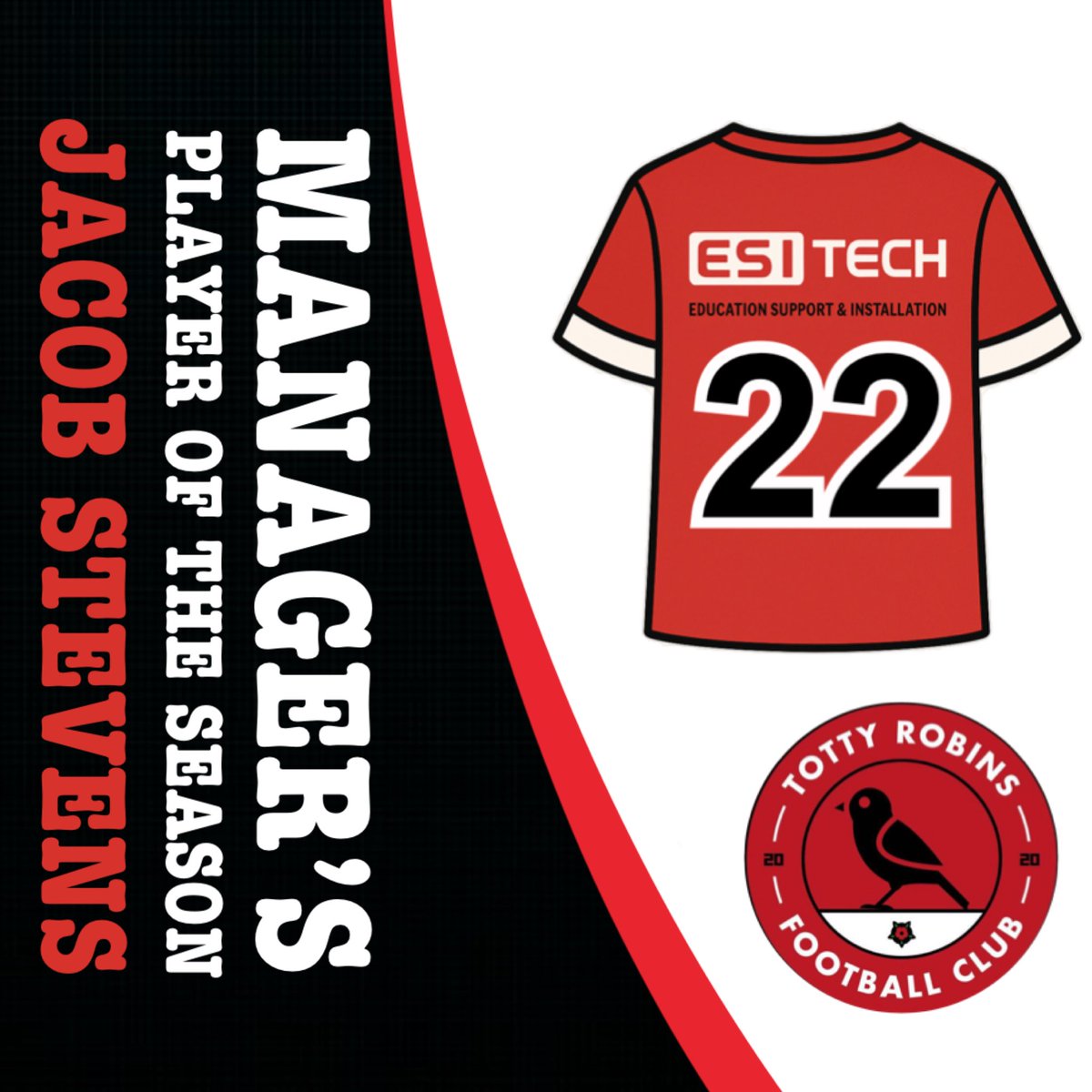 END OF SEASON AWARDS:

Manager’s Players of the Season - Jacob Stevens