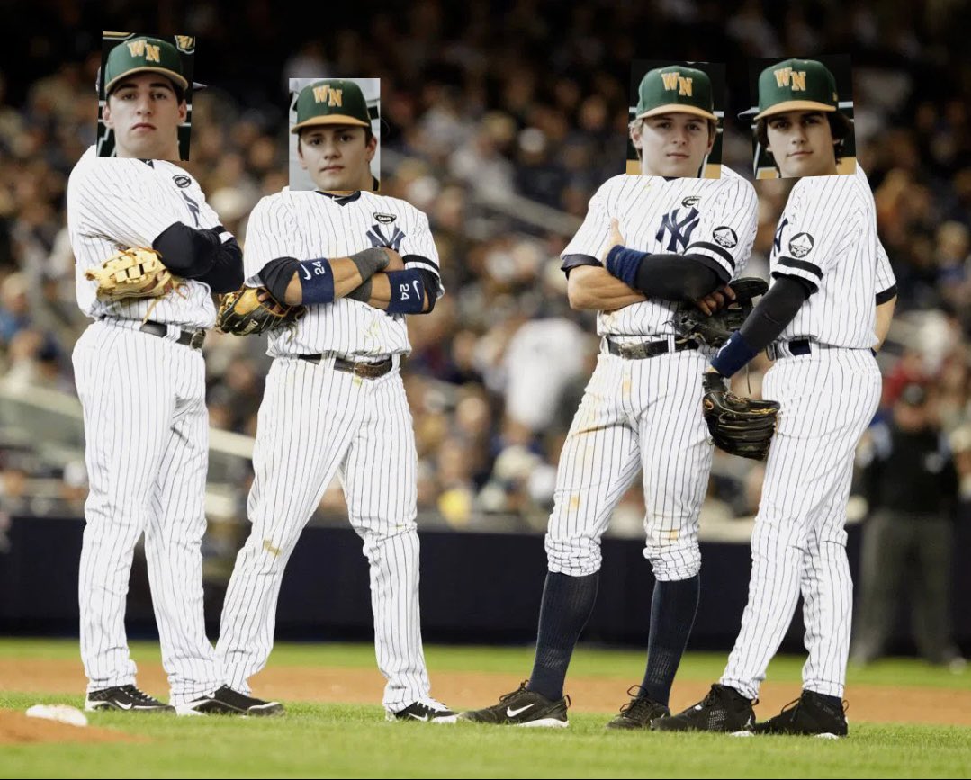 🚨⚾️QUARTER FINALS⚾️🚨
HAPPY MEMORIAL DAY FOLKS. TOMORROW OUR BASEBALL BOYS HAVE A HUGE GAME AGAINST STARPOINT. YOU DON’T WANT TO MISS IT #JohnChoppedola #BrodyTheHero #Nathyan

📆: Tuesday, May 27th

⏰: 5:00pm est

🏠: North

👕: JUST SHOW UP