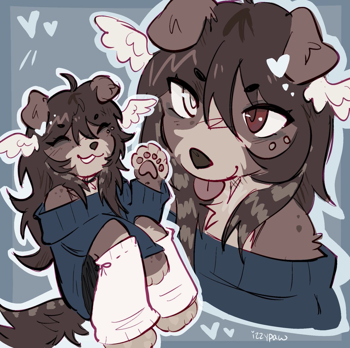 izzypaw_'s tweet photo. doodles for a trade with someone in my server yayy :3 https://t.co/BhkriwnY8W
