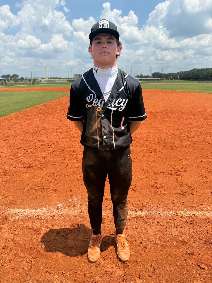 Prospect Wire | Player Spotlights (@pw_players) on Twitter photo Nick Renteria
Legacy Baseball 16u
Went 2-for-2 with a double, 1 RBI, a walk, and 2 runs scored. Also tossed 1 inning on the mound, allowing 1 hit and striking out 2.
<a href="/ProspectWire/">Prospect Wire</a>
#PWPoG
#PWBaseball🇺🇸 Nick Renteria
Legacy Baseball 16u
Went 2-for-2 with a double, 1 RBI, a walk, and 2 runs scored. Also tossed 1 inning on the mound, allowing 1 hit and striking out 2.
<a href="/ProspectWire/">Prospect Wire</a>
#PWPoG
#PWBaseball🇺🇸