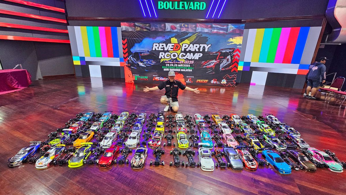 RDXのイベントだから　このマシンはお前のBabyだからドヤれと言われw

素晴らしい写真をありがとう😭