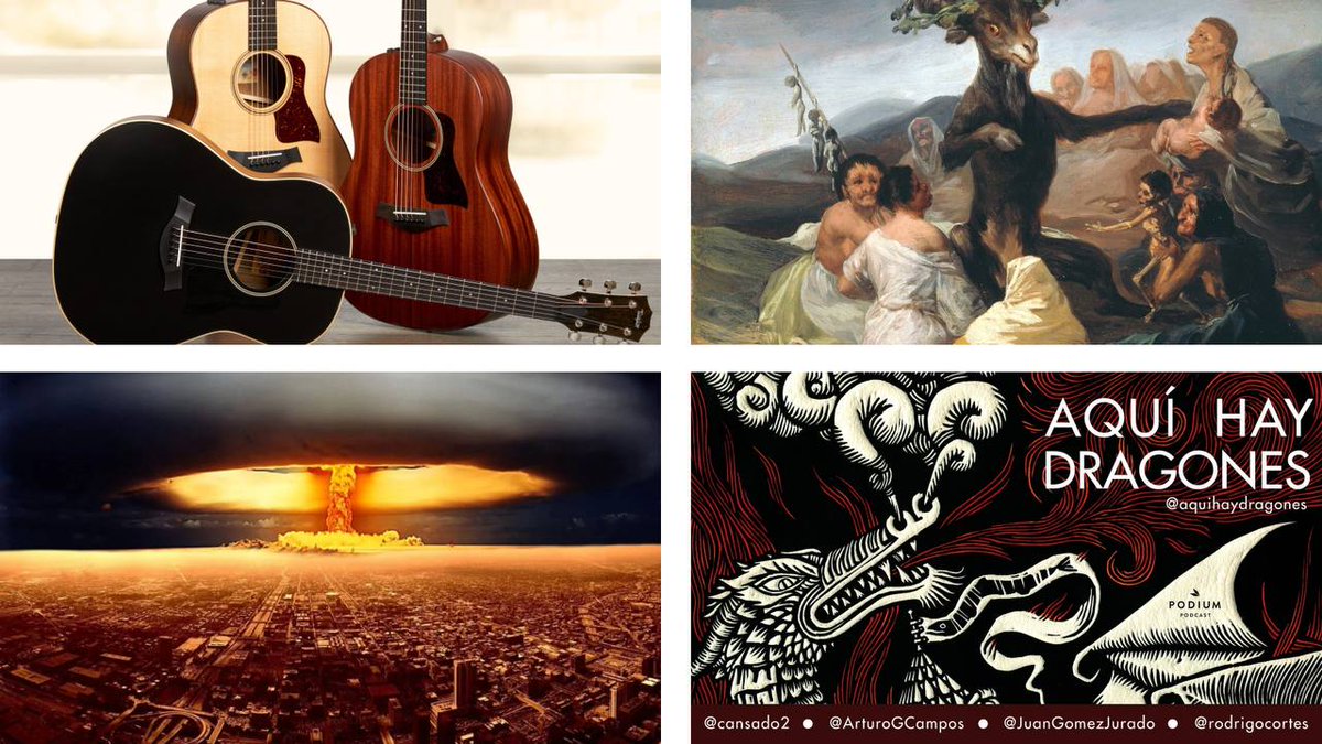 Vuelve a volar el Nº 38 de #AquíHayDragones: «De guitarras, aquelarres y apocalipsis ya»

En sabores:

Aivox: cutt.ly/PrvAIJ2D
Spoty: cutt.ly/drvAI9K6
Apol: cutt.ly/NrvAOw52

¿Un RT?

#AHD38
