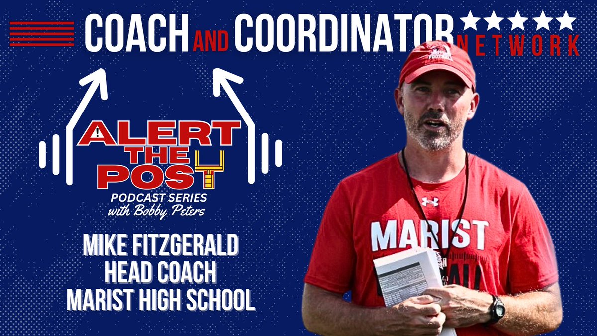 Keith Grabowski π Coach and Coordinator Network (@coachkgrabowski) on Twitter photo π¨ The debut episode of Alert the Post is here!
Host <a href="/b_peters12/">Bobby Peters</a> sits down with Marist HC <a href="/CoachFitzFball/">Mike Fitzgerald</a> to break down the art of coaching β from anticipating defensive adjustments to mastering QB progressions and auxiliary runs.
π§ Learn why situational reps matter, how to π¨ The debut episode of Alert the Post is here!
Host <a href="/b_peters12/">Bobby Peters</a> sits down with Marist HC <a href="/CoachFitzFball/">Mike Fitzgerald</a> to break down the art of coaching β from anticipating defensive adjustments to mastering QB progressions and auxiliary runs.
π§ Learn why situational reps matter, how to