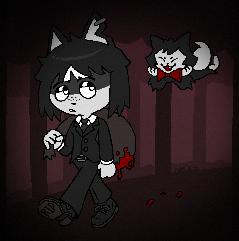 NuclearMime's tweet image. Where ya headed, handsome? ⚰️
Happy Birthday @fangyfiend !