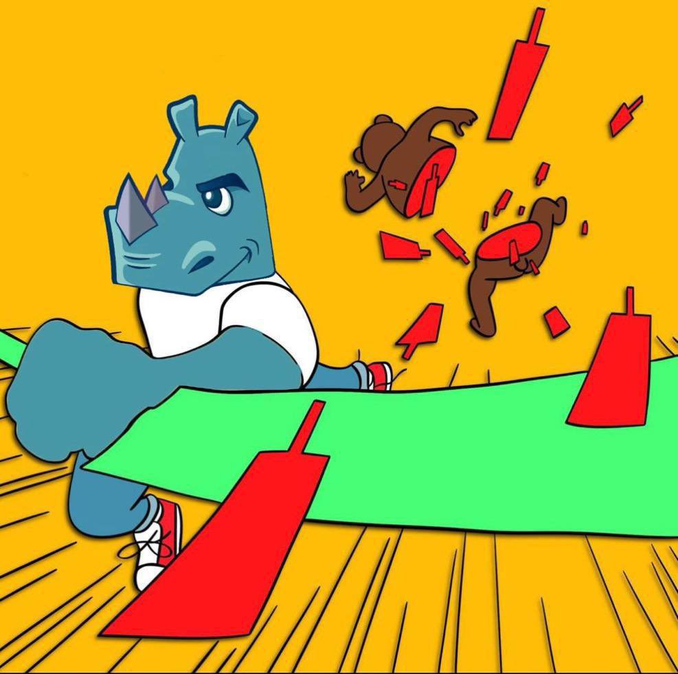 leslieethmascot's tweet photo. Lets break the red candle! Green candle on the run! You won’t know what you will be missed here!

Leslie the Rhino the OG Mascot! Ready to ride 🧠✅ https://t.co/cpo1FOby2g