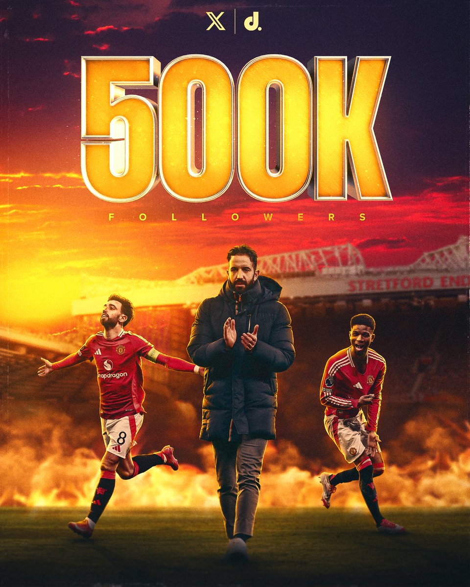 We are 500,000 strong. 💪 

Thank you to the best community on X ❤️