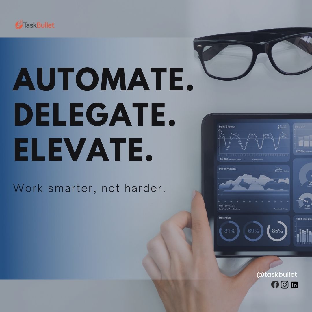 TaskBullet's tweet image. Work smarter, not harder. Automate. Delegate. Elevate.
#WorkSmarterNotHarder #ProductivityTools #EfficiencyTips #AutomationLife #DelegateToElevate #EntrepreneurMindset