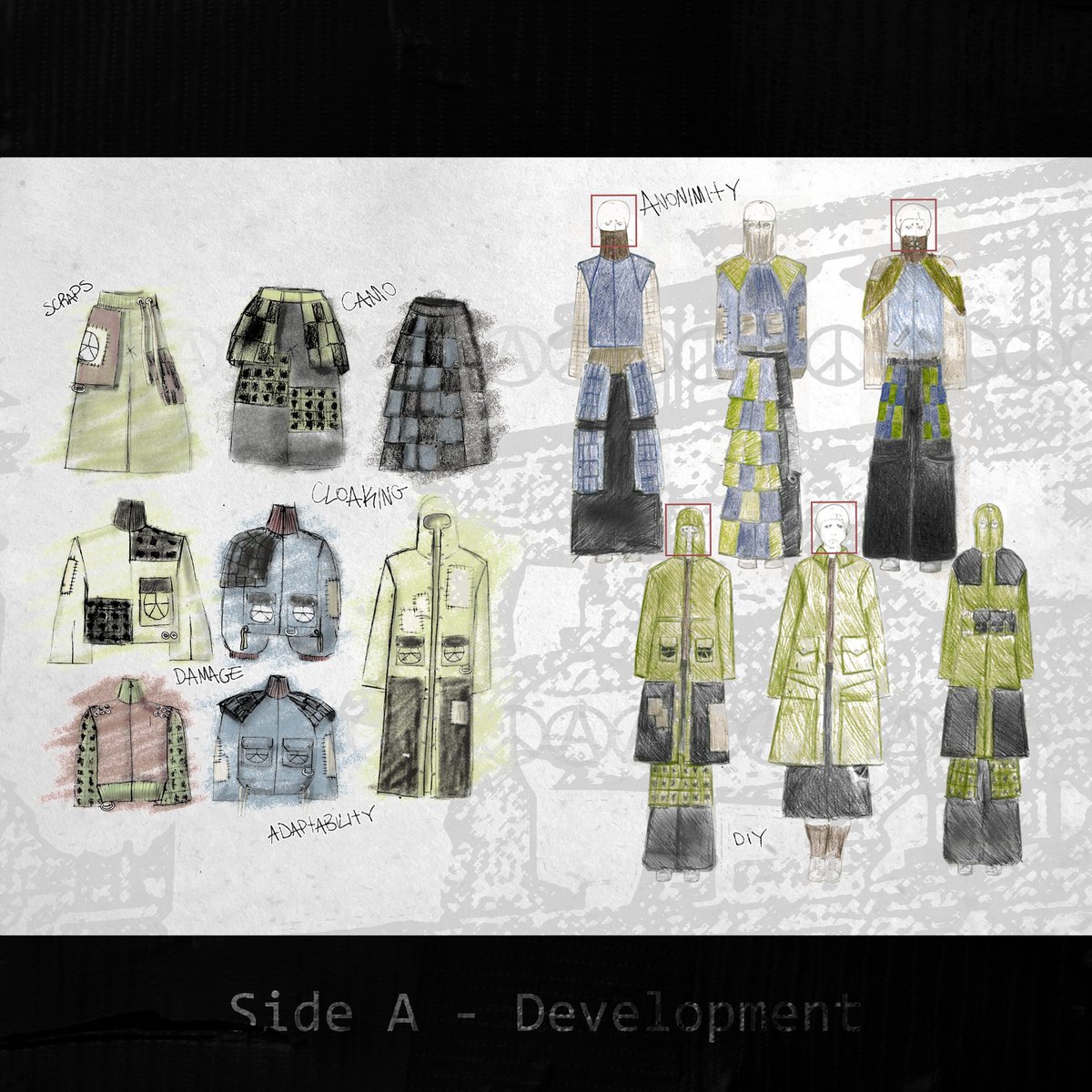 alienngf's tweet photo. TO BE FREE IS TO FIGHT - HYPERCUT

As  my second year at my fashion course nears its end, I thought I should  share a hypercut of work created from Sep 2024 to Nov 2024, this collection came to me as a reaction- https://t.co/2HMeydFmEp