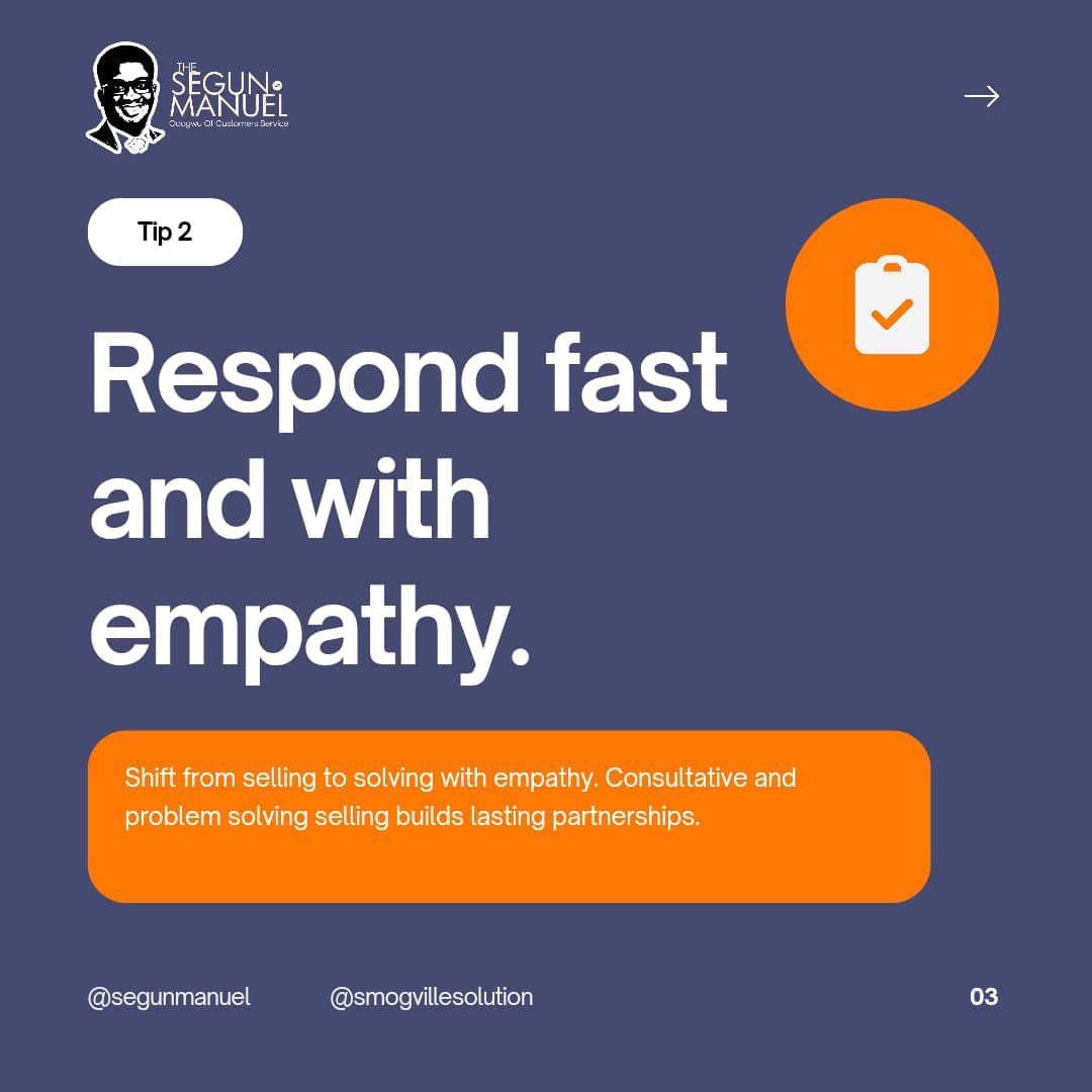 Dr. Segun MANUEL | Customer Service Trainer tweet media