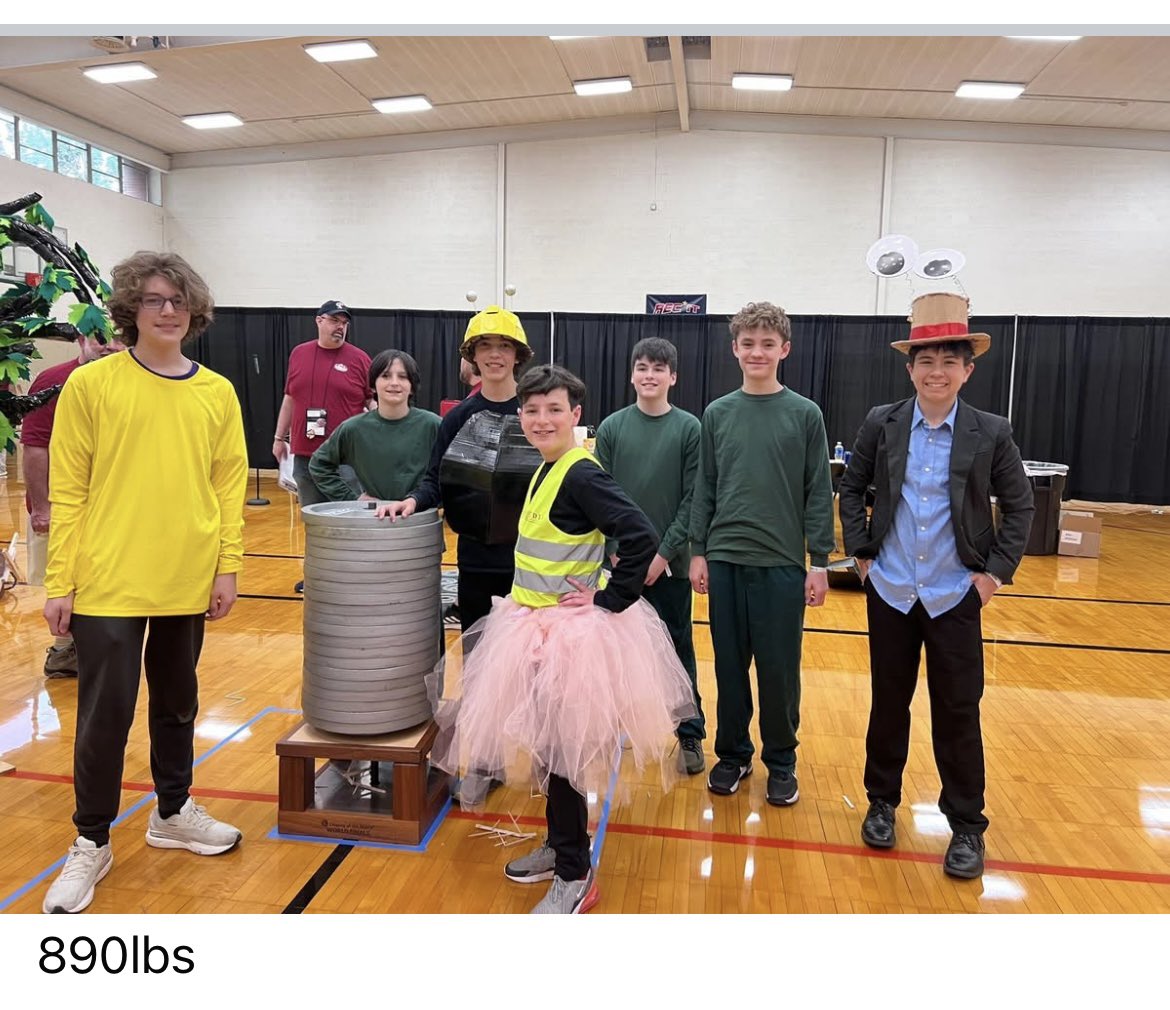 SharonSloomis's tweet photo. Congratulations to B Spa Middle School Odyssey of the Mind team for your 9th place finish among 44 teams at the World Finals this past week! Finishing in the top 10 is a huge accomplishment and a testament to your outstanding teamwork @BSMS_Scotties @BSCSD_CRPS #bscsd #P4 https://t.co/gX01elUS3b