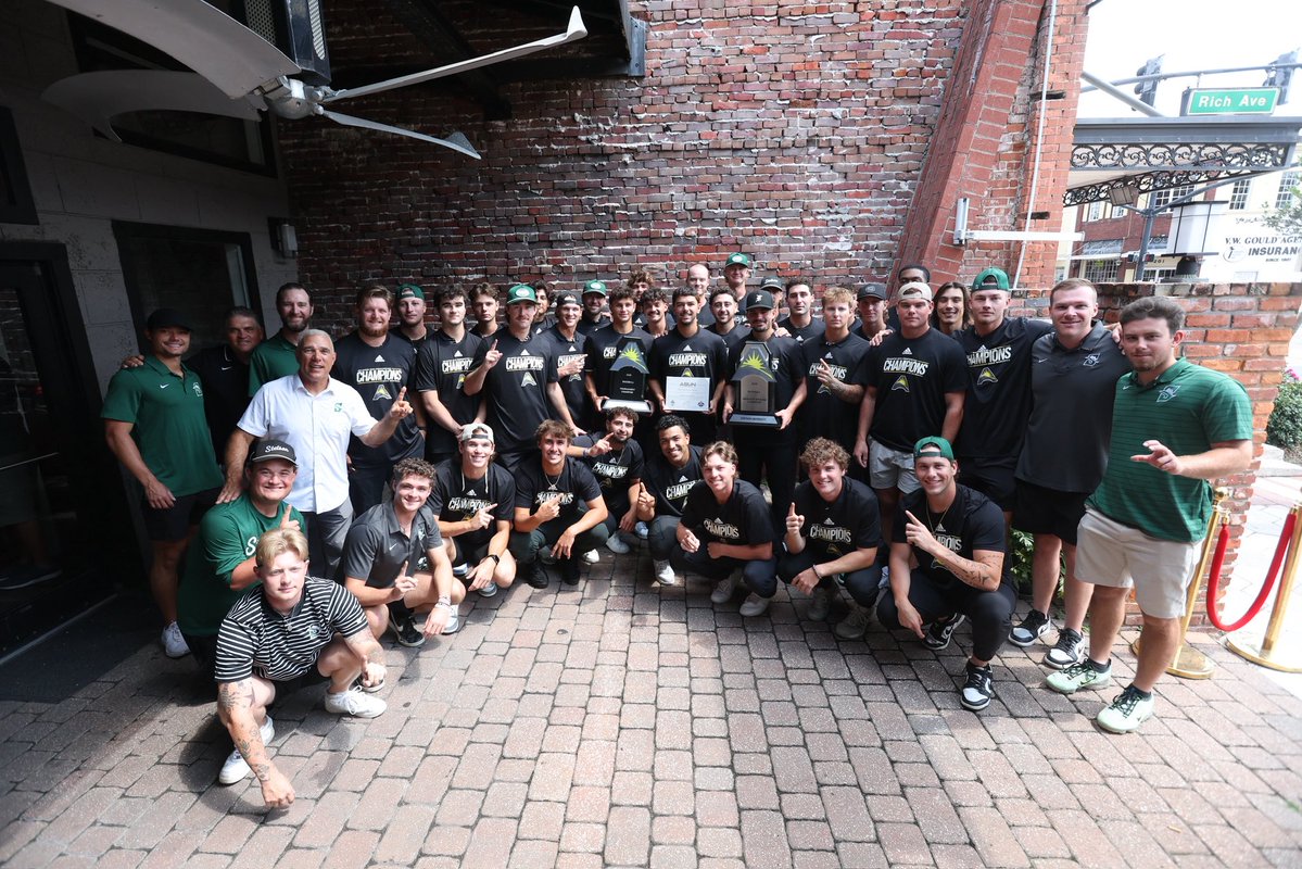 Stetson Baseball (@stetsonbaseball) on Twitter photo DeLand ➡️ Auburn
The Hatters are headed to Alabama for their NCAA Regional appearance.
#GoHatters | <a href="/StetsonHatters/">Stetson Hatters</a> DeLand ➡️ Auburn
The Hatters are headed to Alabama for their NCAA Regional appearance.
#GoHatters | <a href="/StetsonHatters/">Stetson Hatters</a>