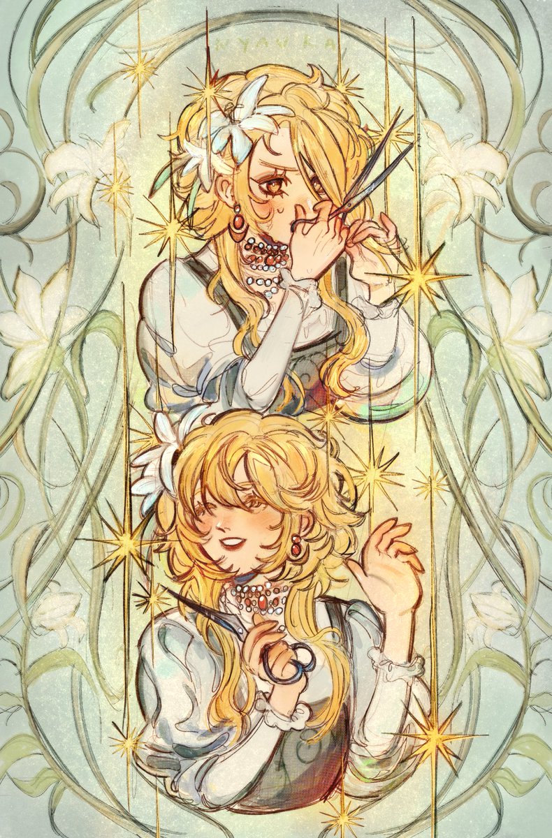 Люминкк 
#GenshinImpact #Lumine #sketch #DigitalArt  #Illustration  #ProcreateArt