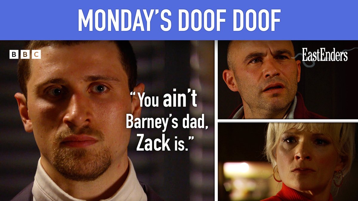 “You ain’t Barney’s dad, Zack is.” Watch the whole episode now 👉 bbc.in/3Z4x8Ln
#EastEnders