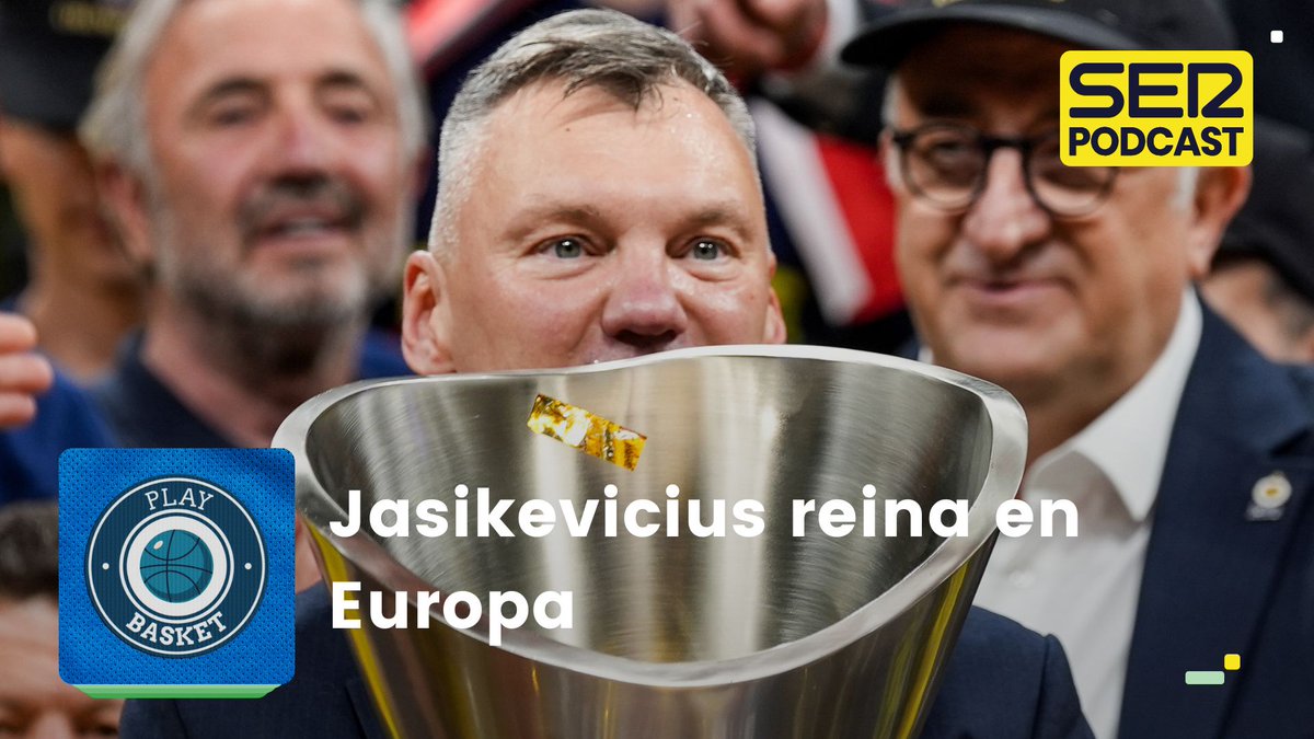 Play Basket (@playbasketser) on Twitter photo 🏀 ¡ <a href="/PlayBasketSER/">Play Basket</a> con <a href="/PacojoSER/">Pacojo</a>!
🎧🔂 16x29 → JASIKEVICIUS REINA EN EUROPA
⭐️🔝 Entrevista TOP con la leyenda de <a href="/sdominguez6/">Silvia Dominguez</a>, que acaba de anunciar su retirada
🔎 La recta final de ACB con <a href="/LaloAlzueta/">Lalo Alzueta</a> <a href="/RicardoGlezAS/">Ricardo González</a> y <a href="/Tala_Radio/">M.M. TALAVERA</a>
🟡 #SERPodcast 🔗 linktr.ee/PlayBasket 🏀 ¡ <a href="/PlayBasketSER/">Play Basket</a> con <a href="/PacojoSER/">Pacojo</a>!
🎧🔂 16x29 → JASIKEVICIUS REINA EN EUROPA
⭐️🔝 Entrevista TOP con la leyenda de <a href="/sdominguez6/">Silvia Dominguez</a>, que acaba de anunciar su retirada
🔎 La recta final de ACB con <a href="/LaloAlzueta/">Lalo Alzueta</a> <a href="/RicardoGlezAS/">Ricardo González</a> y <a href="/Tala_Radio/">M.M. TALAVERA</a>
🟡 #SERPodcast 🔗 linktr.ee/PlayBasket