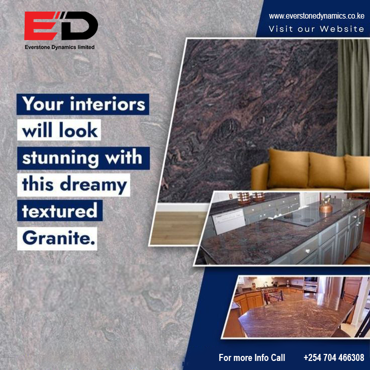 Everstone_Dy's tweet image. Give your space a fresh, stylish touch with the rich texture of premium granite.

Let your surfaces shine with everyday luxury.
 Elegant look. Lasting quality.
By Everstone Dynamics Limited
📞 +254 704 466308
🌐 everstonedynamics.co.ke
#EverstoneDynamics #GraniteDesign