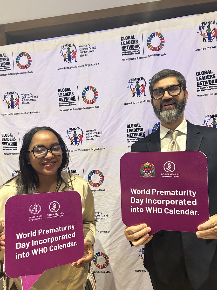 <a href="/WHO/">World Health Organization (WHO)</a> <a href="/DMFtanzania/">DMF</a> <a href="/joylawn/">Prof Joy Lawn</a> <a href="/LSHTM/">London School of Hygiene & Tropical Medicine</a> <a href="/COINNurses/">COINN</a> <a href="/FIGOHQ/">FIGO HQ</a> <a href="/UNICEF/">UNICEF</a> <a href="/UNFPA/">UNFPA</a> <a href="/WRA_Global/">White Ribbon Alliance</a> <a href="/EFCNIwecare/">EFCNI</a> <a href="/MarchofDimes/">March of Dimes</a> PMNCH 🤝 and partners launched the 2023 #BornTooSoon Report, highlighting the need for high-level political leadership to drive progress and ensure respectful care for those facing #PretermBirth 👶💜. The resolution on #WorldPrematurityDay showcased the power of partnership and