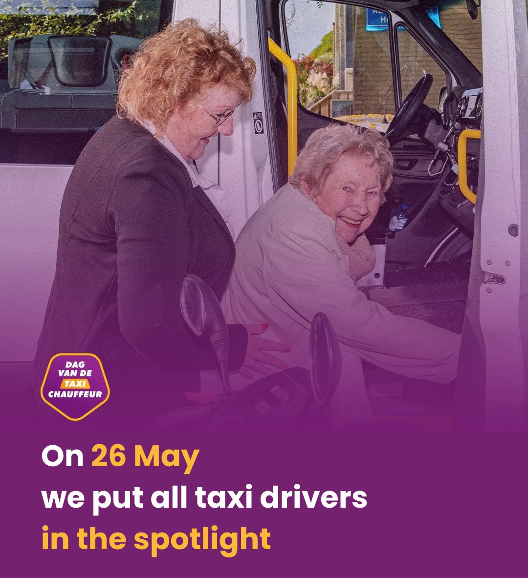 🇳🇱 Today, we celebrate Taxi Driver Day in the Netherlands!

Our member <a href="/KNV/">KNV</a>, together with others, is putting the spotlight on #taxidrivers by encouraging everyone to show them appreciation &amp; recognition through small gestures!

Discover the campaign 👉dagvandetaxichauffeur.nl