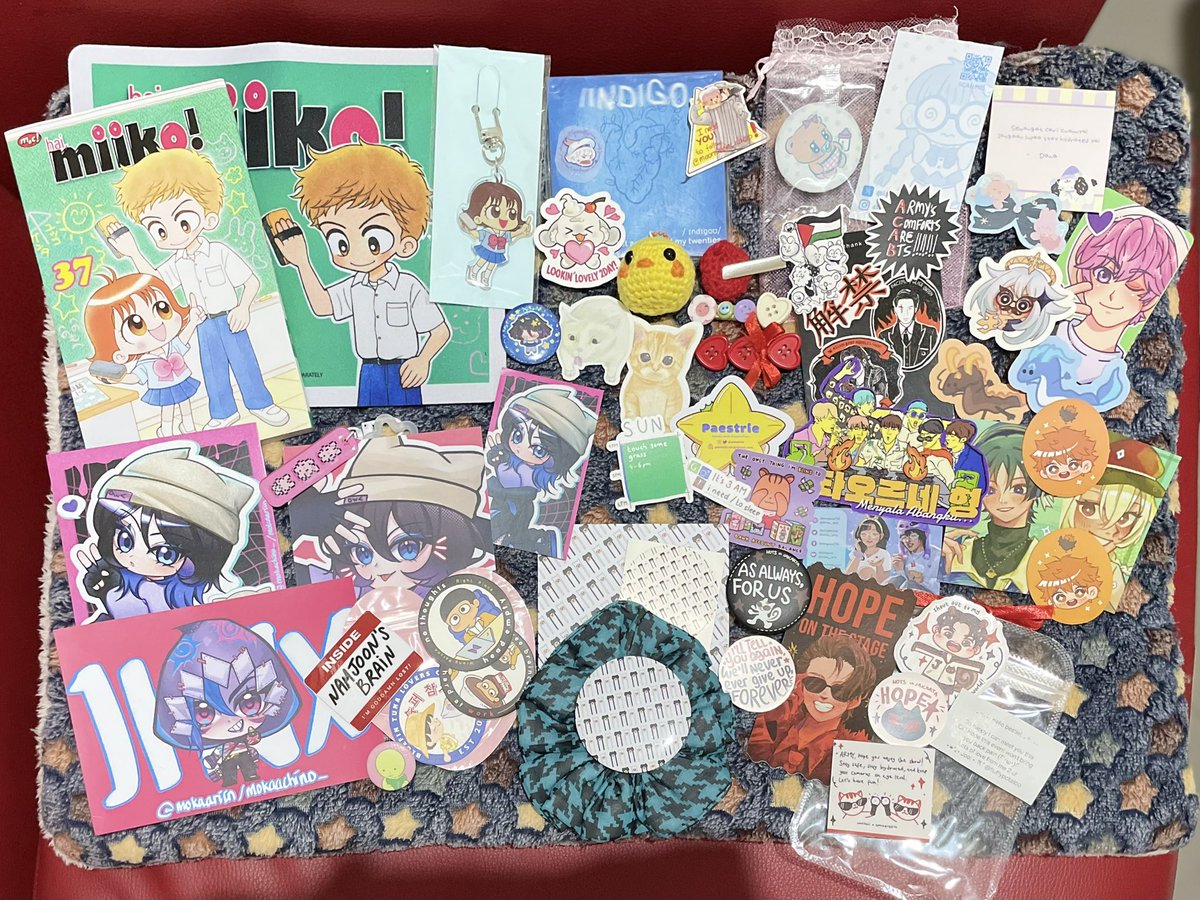 A lil bit of my haul + freebies 🎉🎉🎉
Tysm frens 🫶 <a href="/moonseekr_shop/">moonseekr.shop CARATDAY PREORDER OPEN!</a> <a href="/laviuu_/">lala ♫ CQ9</a> <a href="/jun666kook/">dea</a> <a href="/madcheexy/">Dana 🍒 hiatus</a> <a href="/spicycikinwings/">min✨</a> <a href="/smolkeii/">kez 🌻 | CF21 Aftersales!</a> <a href="/fluffypotatoo/">𝙅 𝙤 𝙤 𝙡. | ᵗᶦʳᵉᵈ...</a> <a href="/chizu_gawa/">Chizu Gawa</a> <a href="/paestrie/">rie 🍒 | cf21 aftersales</a> <a href="/mokaachino_/">Mokaa | CF 21 B55-56 Both Days!</a> <a href="/GRATJIA/">Gratjia | @comifuro M-28, ICE BSD, November 15-16</a> <a href="/nyoomgie/">jess 🍮</a>