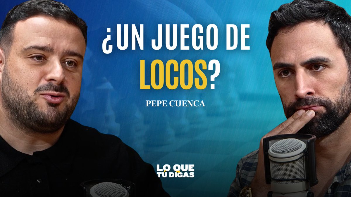 Ha venido al podcast el Gran Maestro de ajedrez <a href="/pepeich_cuenca/">José Cuenca Jiménez</a> y posiblemente el mejor narrador del mundo de este deporte tan apasionante como misterioso. Aquí van un buen puñado de historias ajedrecísticas para descubrir el juego y disfrutarlo.

👉🏻 youtu.be/GP4Ck5nxC4k?si…