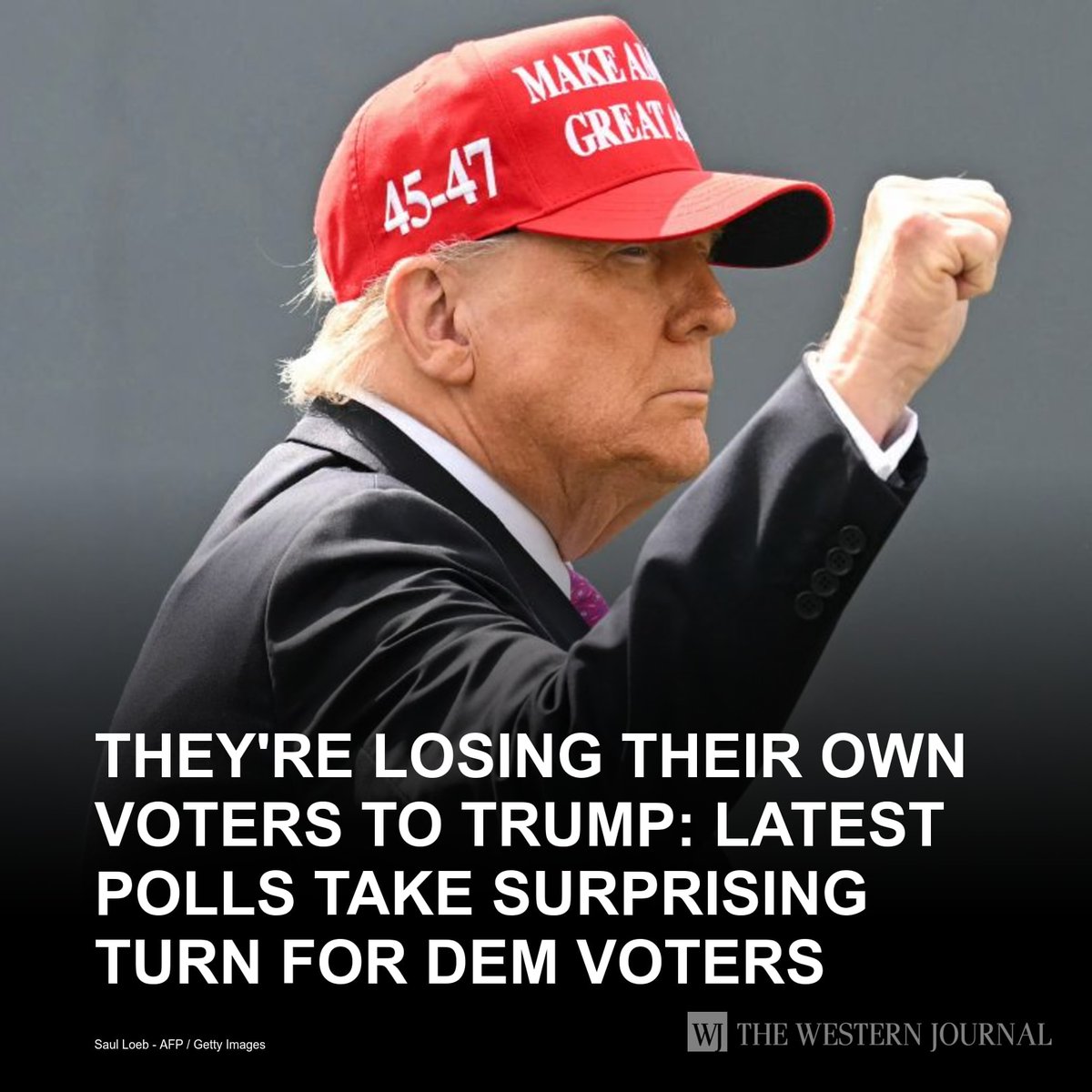 President Donald Trump saw a surprising increase in his support among Democrats, according to one new poll. Quantus Insights found that the Republican commander-in-chief, long a polarizing figure that the vast majority of Democrats dislike, has risen 4… w-j.co/s/0dead