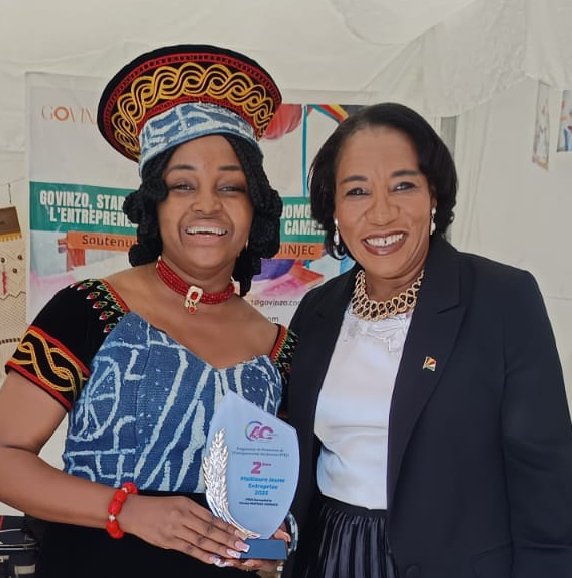 ornelladevinyle's tweet photo. Last day at #CONFEJES in Morocco 🇲🇦 and I’m beyond honored!
Our Banana Fiber Sanitary Pads project was awarded as one of the top youth-led innovations across la Francophonie!
#ProudlyCameroonian #YouthLeadership #CONFEJES2025 https://t.co/3AYor4jDo8