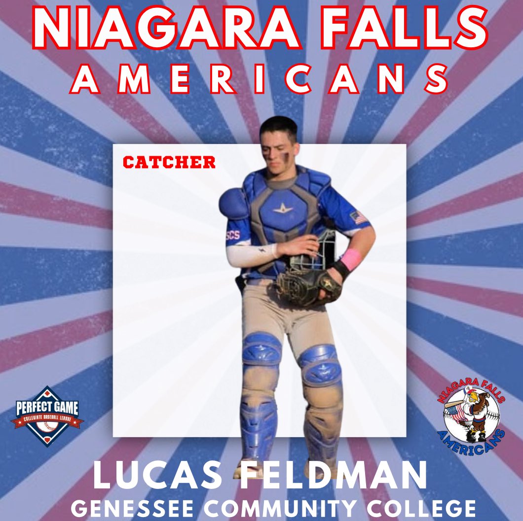 AmericansPGCBL's tweet photo. Welcome to four of our new Niagara Falls Americans!
RHP Matt Barr
C Lucas Feldman
C/OF Evan Kohr
OF Grant Moore
Stay tuned as we introduce more of Americans!! #AmericansBaseball #ApolloApproved
๐๏ธ call (716)215-6161 https://t.co/etgpgG1rUX