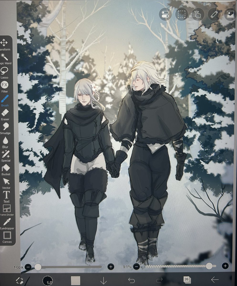 older abandoned kainier piece :’> 

#NieR #カイニア