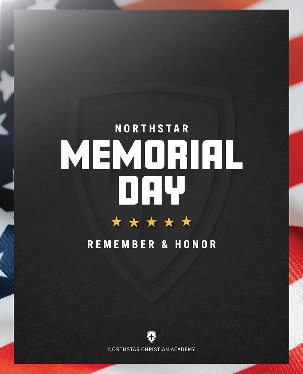 NCA_Knights's tweet photo. John 15:13 says, “There is no greater love than to lay down one’s life for one’s friends.”

Today we honor and remember those who have given their lives to defend our country https://t.co/dpQbbddyT4