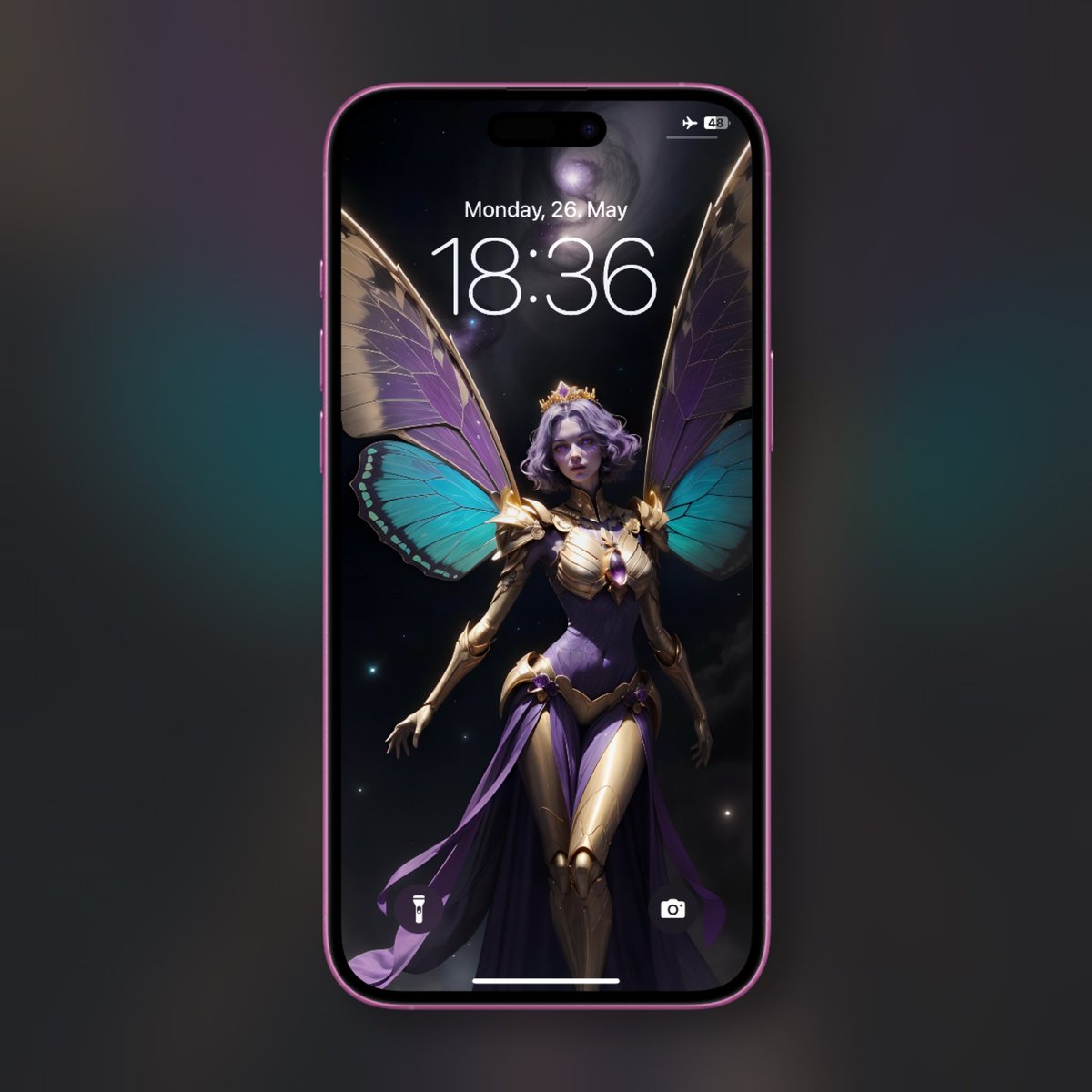 ScreenGirlsNet's tweet photo. She is Aurellith, Empress of Nebulas. Born from stardust, crowned in light, winged like destiny. Wherever she moves, galaxies whisper and cosmic tides bow.
Your l#ockscreen deserves this kind of royalty.
#SpaceQueen #CosmicFantasy #iPhoneWallpaper #EpicBeauty #WallpaperDrop https://t.co/xzVTz7iee0