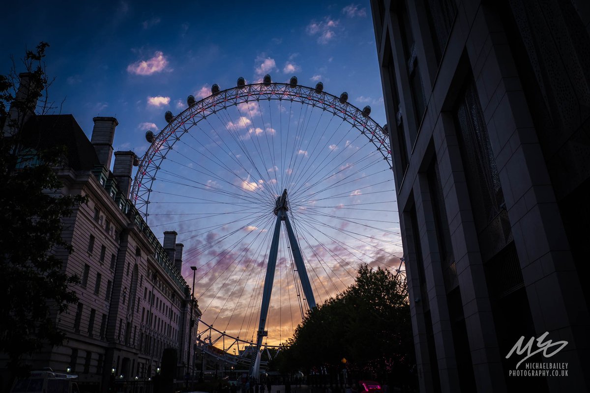 The London Eye last night...