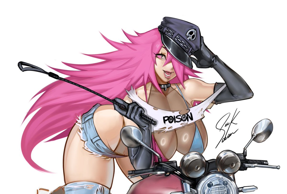 SoulDerik's tweet image. Sim..eu ainda desenho. Só estava envolvido em outros projetos.

Poison - #StreetFighter #fanart