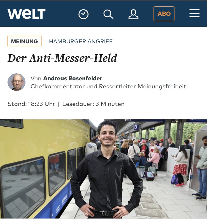 Kann es sein, dass diese Foto erst Freitag aufgenommen wurde? <a href="/a_rosenfelder/">Andreas Rosenfelder</a>