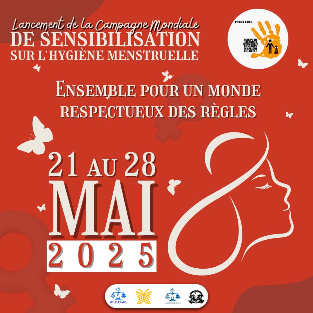 L'éducation familiale est la base de toutes les éducations.
 #WILDAF_MALI 
#WILDAF_AO 
#AMSOPT
#Ensemblepourunmonderespectueuxdesrègles
#ministèredelapromotiondelafemmedelenfantetdelafamille
#JournéeSantéMenstruelle #MHDay2025
#acoj_mali