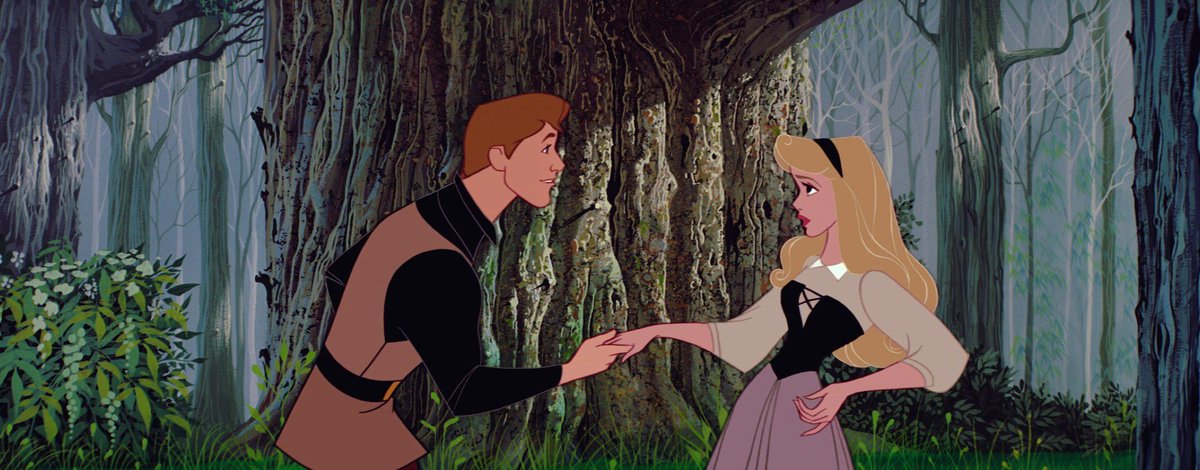 rellystudios's tweet photo. Reference I used for this particular material comes from the old  animated movie Sleeping Beauty (1959). This particular bark lights up  marvelously once the Prince shows up, I had to try and recreate it in  Substance Designer. ✨🌳 https://t.co/bQOdCtKF8u