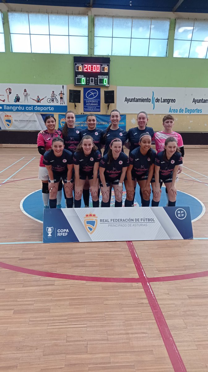 FILIAL| Nuestras chicas pierden la semifinales de la Copa de Asturias por 2-3 en un partido donde lucharon hasta el último segundo. Estamos muy orgullosos de vosotros chicas😊💪🏽

⚽️ 2 Sofía