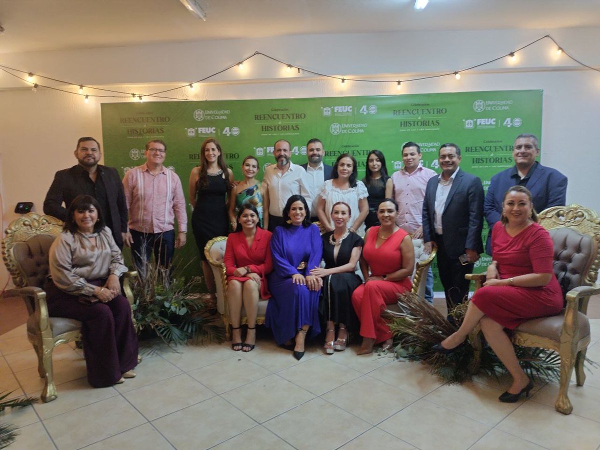 📷 Reencuentro de #historias 💃🎶
Organizado por la #FEUC celebrando su 40 #aniversario  Federación de #Egresados de la #universidad de #Colima 🥳🥂

💚💛 Soy #UdeC
🦜Soy #loro soy #lora