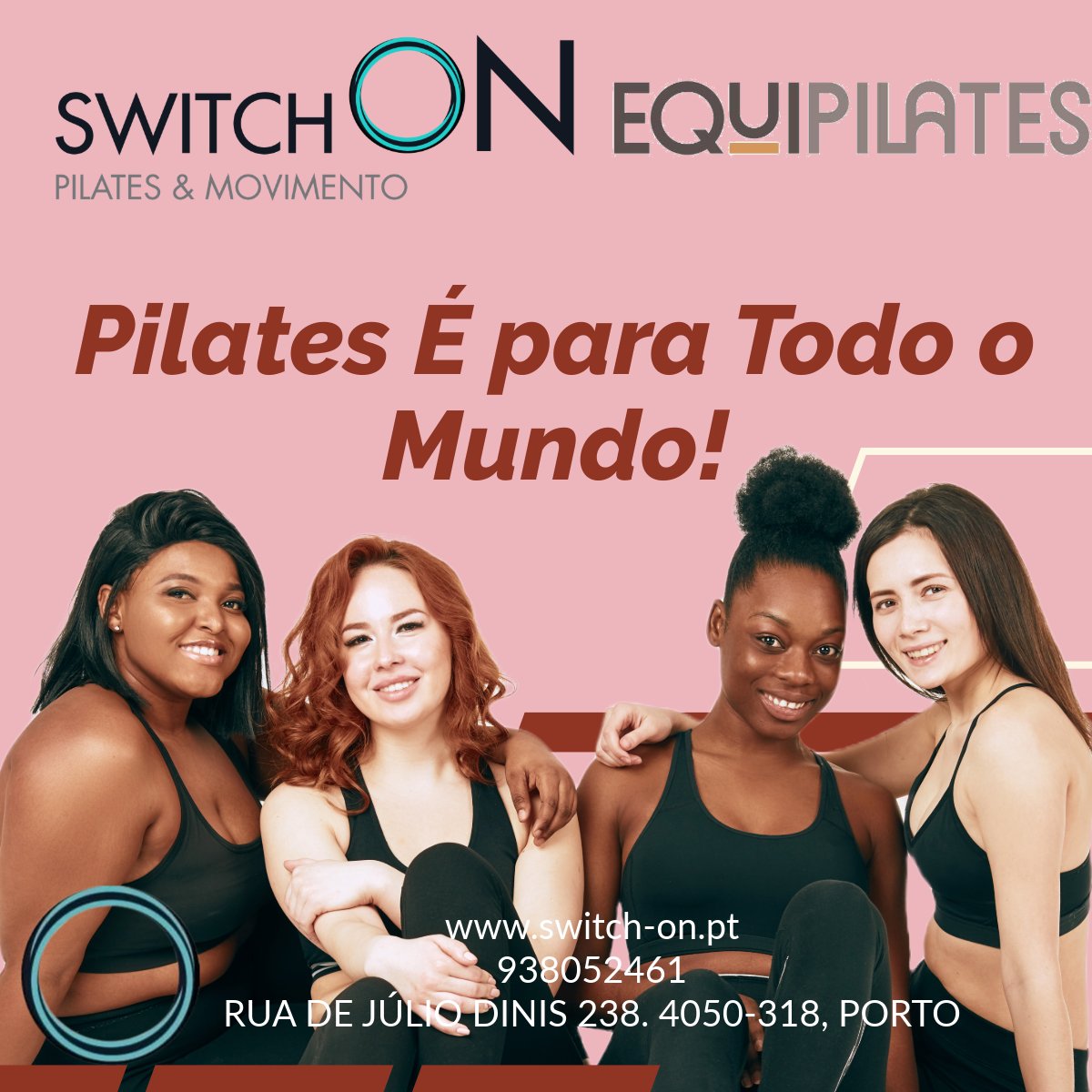switchonpilates's tweet photo. 🌟 Em nossa aula de Pilates, encontramos mais que exercícios, mas sim equilíbrio, energia e alegria! Venha se movimentar com a gente e sentir os benefícios do Pilates para o seu corpo e mente. 💪✨ #PilatesParaTodos 🌈🤸‍♀️
#pilates #casadamusica #porto  #portoalive #portolovers https://t.co/aq3qcWKEzm
