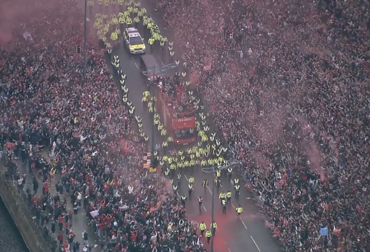 ❤️ Best fans in the world #LFCChampions