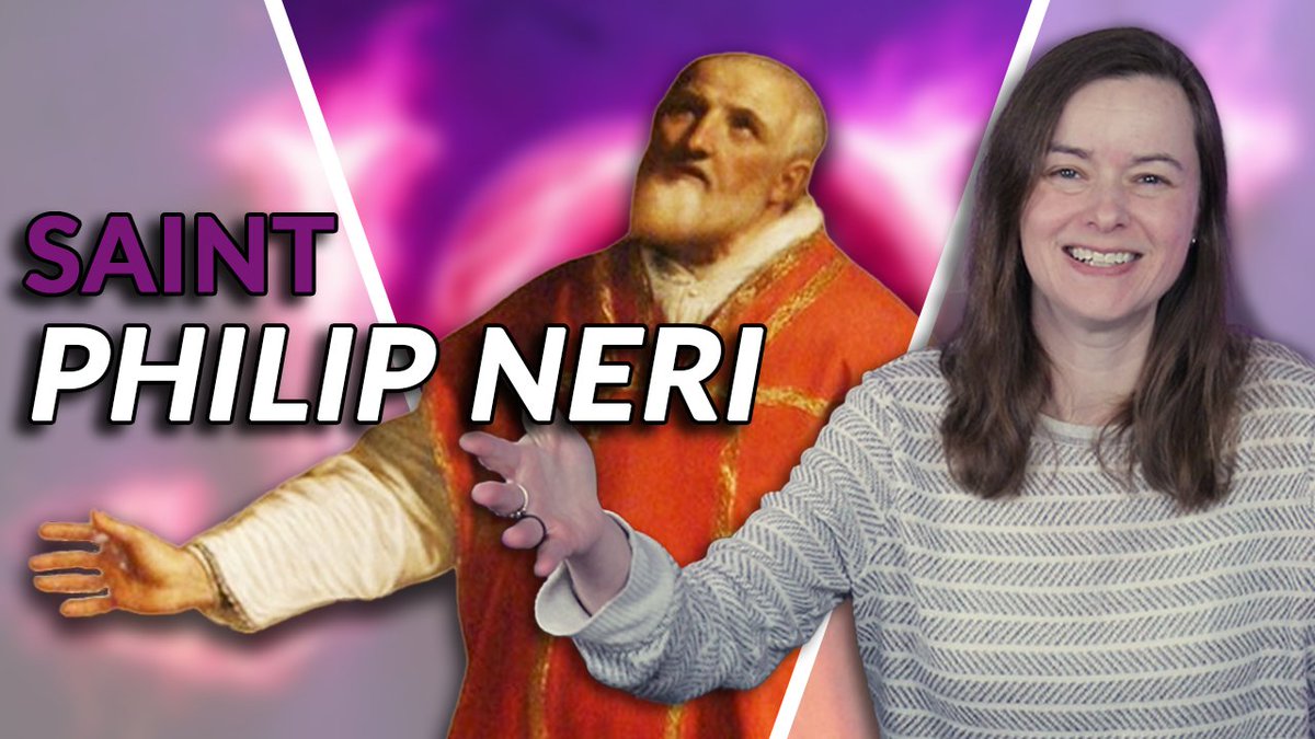 Today is the feast day of St. Philip Neri. He was an amazing example of how being joyful and friendly can bring people to Christ. 

His story ► youtu.be/EAC6A2sl_JI

He's got that joy, joy, joy, joy down in his heart! ❤️

St. Philip Neri, pray for us!