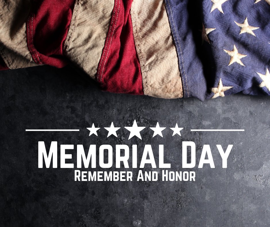 Today, let us honor and remember the brave men and women who made the ultimate sacrifice in service to our country. Their courage and dedication have preserved the freedoms we cherish and hold dear.

As we spend time with loved ones, let us reflect on the true meaning of this day