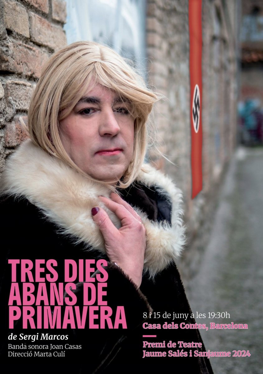 Prorroguem a La Casa dels Contes els diumenges 8 i 14 de juny, a 2/4 de 8 del vespre. Entrades a Atrápalo🎭 <a href="/Artic_btv/">Àrtic</a> <a href="/BTV/">BTV</a>
<a href="/LaVanguardia/">La Vanguardia</a> <a href="/CatalunyaRadio/">Catalunya Ràdio</a> <a href="/radio4_rne/">radio4_rne</a>
PremideTeatreJaumeSalésiSanjaume2024