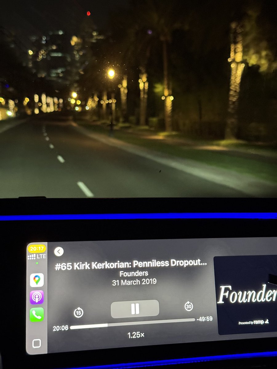 Razvan Paraschiv (@razvanparaschiv) on Twitter photo Founders is so good that I’m taking night drives just to listen to the pod. Incredible work <a href="/FoundersPodcast/">David Senra</a> Founders is so good that I’m taking night drives just to listen to the pod. Incredible work <a href="/FoundersPodcast/">David Senra</a>