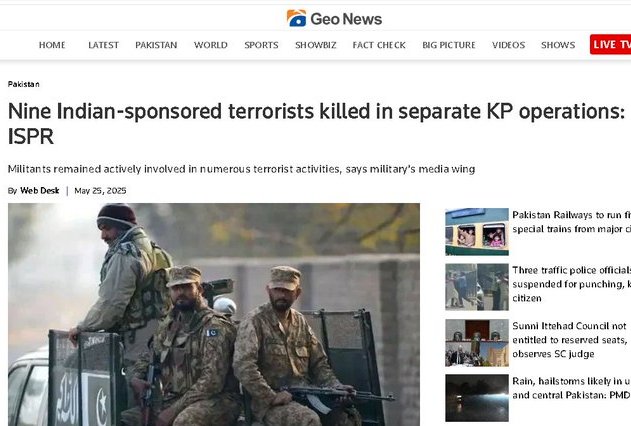 Twtnomer1's tweet image. #Pakistan’s tired script: breed terror, cry victim, blame #India. As extremism surges at home, ISPR peddles fiction to deflect from failure. But the world’s not fooled. ISPR’s propaganda can’t mask the chaos within. #ExposePakTerrorState