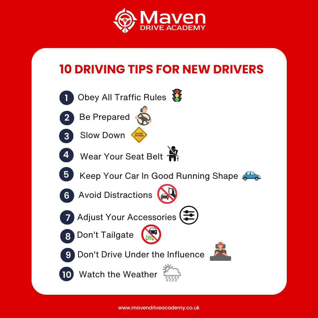 Maven_Drive's tweet image. Tips for new drivers!

Enroll Today and get started on your journey to becoming a skilled driver! Our team ensures you learn safe driving practices to hit the road confidently.

Call us today at 07545560067 to book your first lesson.

#DrivingTips #NewDriverTips #DrivingSchool