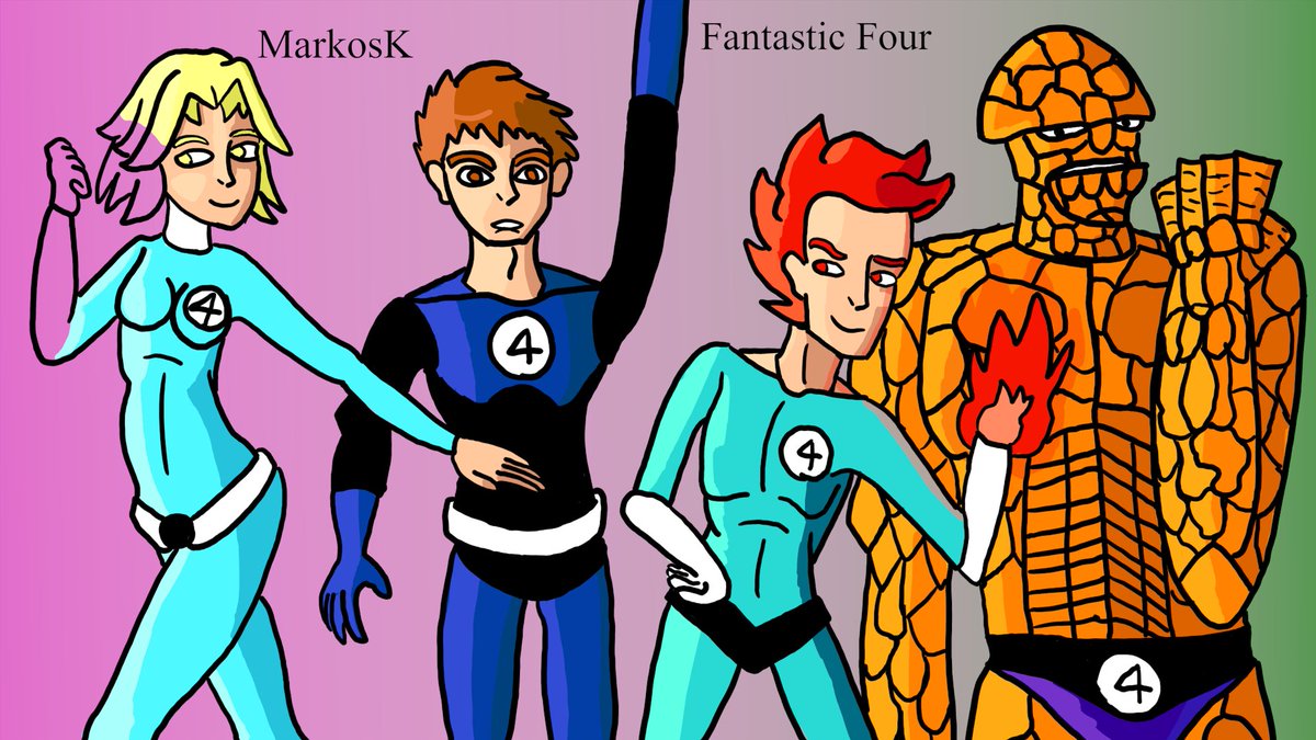 SyntheticF96's tweet photo. #FantasticFourFirstSteps #fantastic4 #fantasticfour #invisiblewoman #mrfantastic #humantorch #thing #thething #CartoonArt #ComicArt #digitalart #DigitalArtist #Marvel #comics #MarvelComics https://t.co/zBqlPRBVxP