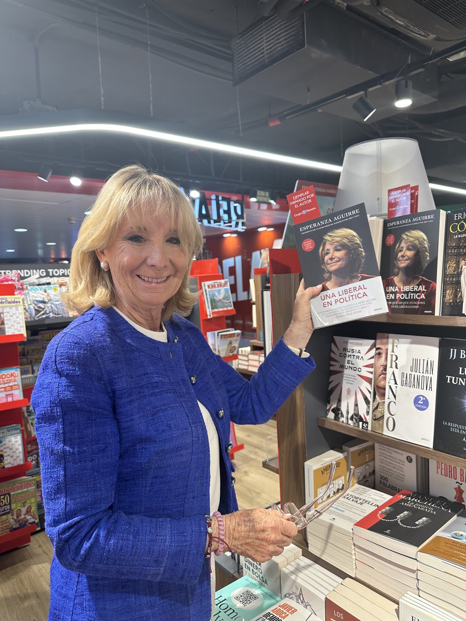 Foto cedida por Esperanza Aguirre