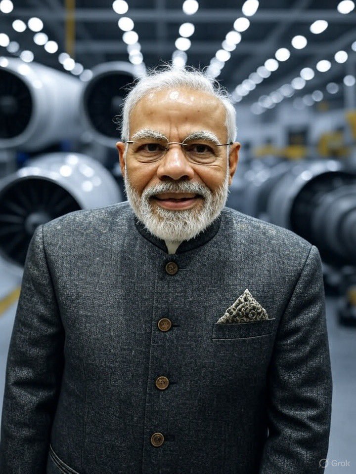 raflanker's tweet photo. Narendra Modi Visiting Kaveri Engine Factory
Circa : 2035
#FundKaveriEngine https://t.co/AqlaQAfFO0