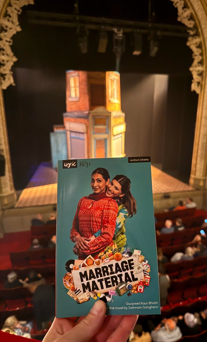Sean Stillmaker (@seanstillmaker) on Twitter photo Marriage Material at <a href="/LyricHammer/">Lyric Hammersmith Theatre</a> is excellent!
Gurpreet Kaur Bhatti adapts <a href="/Sathnam/">Sathnam Sanghera</a> novel following a multi-generational family in Wolverhampton, which is a microcosm of the South Asian experience in Britain.
<a href="/AvitaJay/">Avita</a> stuns as the matriarch leading the ensemble
🎭#theatre Marriage Material at <a href="/LyricHammer/">Lyric Hammersmith Theatre</a> is excellent!
Gurpreet Kaur Bhatti adapts <a href="/Sathnam/">Sathnam Sanghera</a> novel following a multi-generational family in Wolverhampton, which is a microcosm of the South Asian experience in Britain.
<a href="/AvitaJay/">Avita</a> stuns as the matriarch leading the ensemble
🎭#theatre